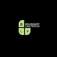 Boundary line fences and retaining walls