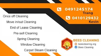 Bees Cleaning
