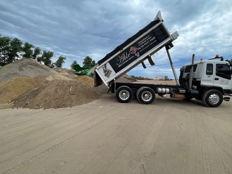 Able Mini Excavator Service project 4