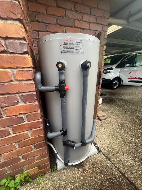 Alex Johnston Plumbing/ Hot Water project 1