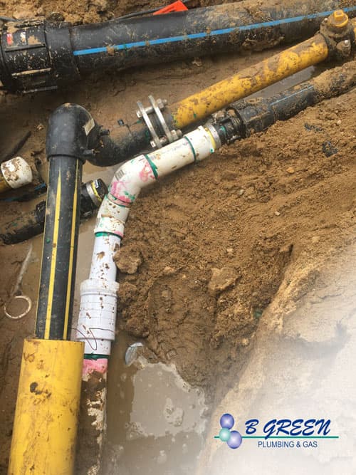 B Green Plumbing & Gas cover