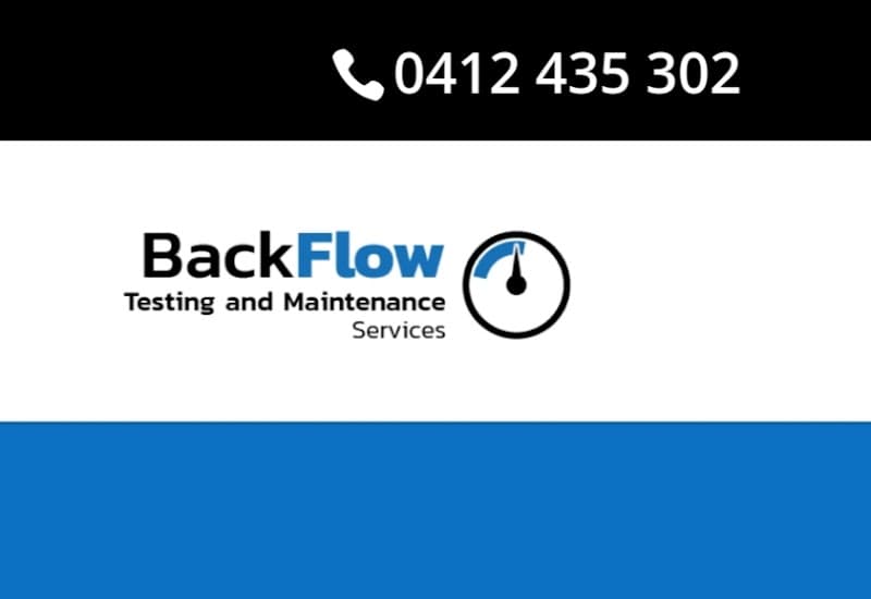 BACKFLOW testing and maintenance services cover
