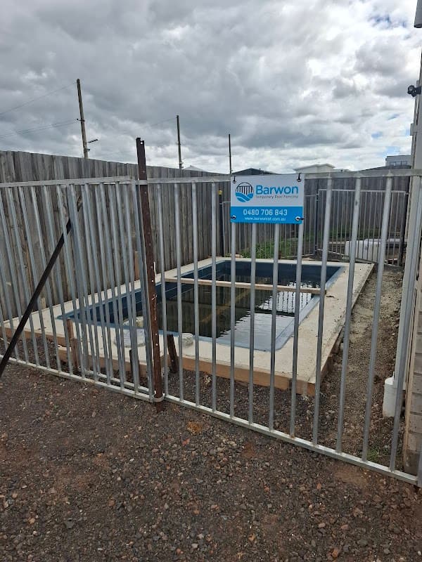 Barwon Temporary Pool Fencing project 3