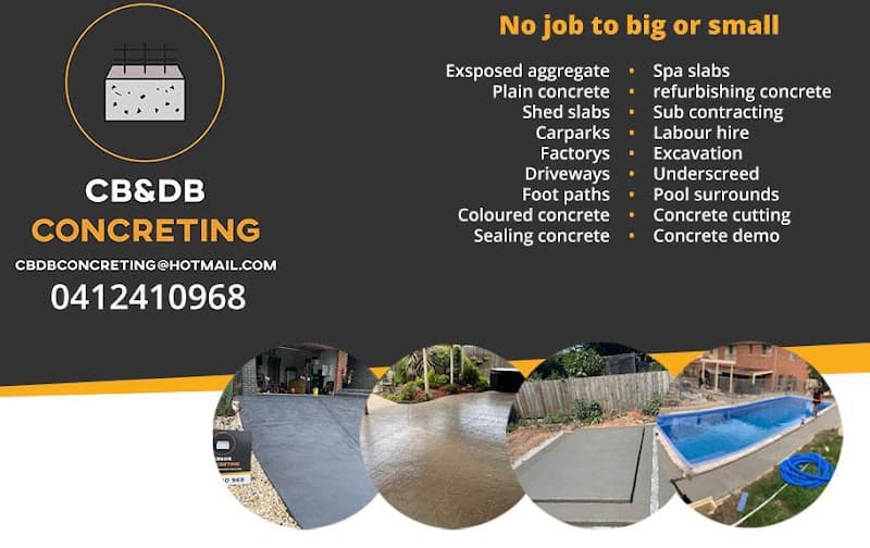 CB&DB CONCRETING PTY LTD project 1