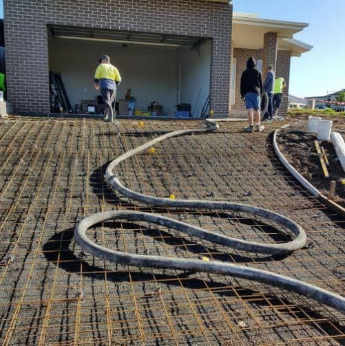 Con-line concrete pumping project 4