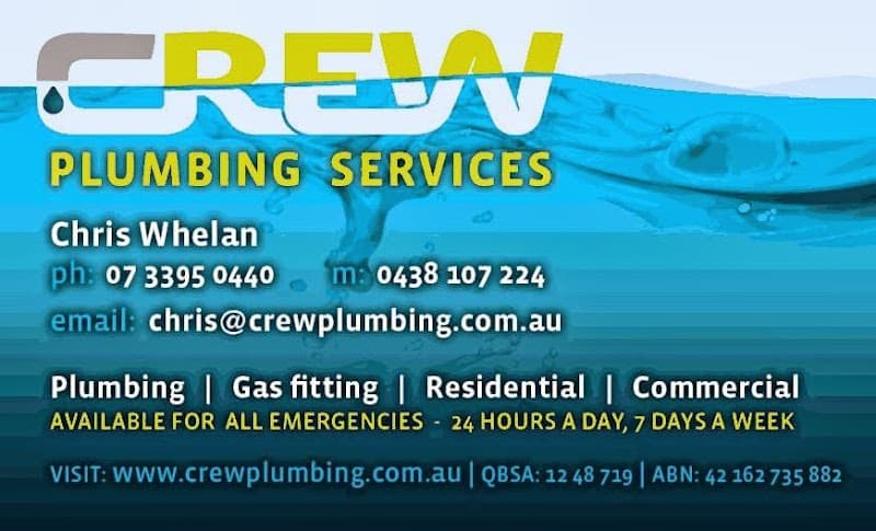 CREW Plumbing Services cover
