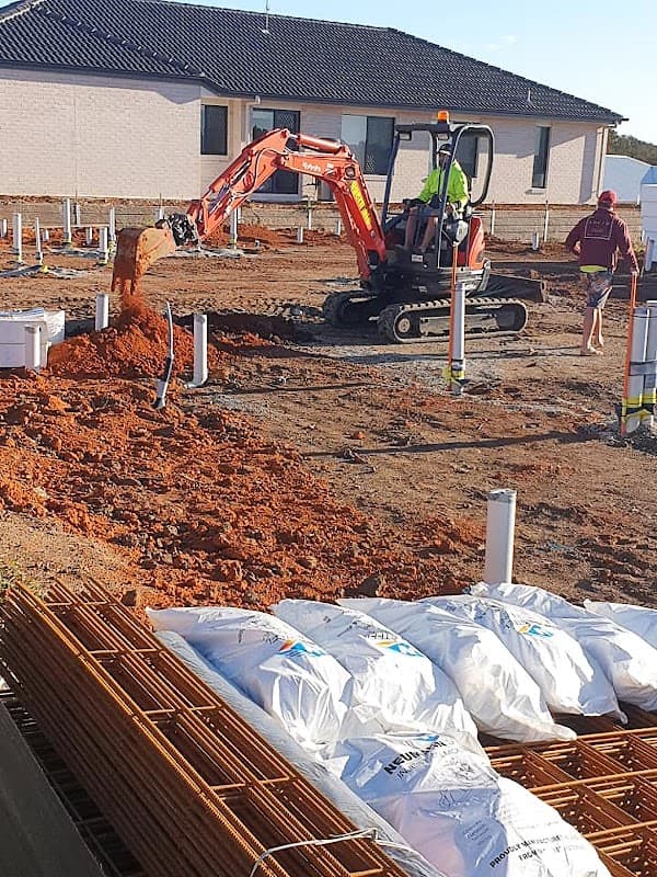 Diggermate Mini Excavator Hire Aldinga Beach project 4