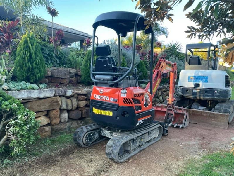 Diggermate Mini Excavator Hire Aldinga Beach project 6
