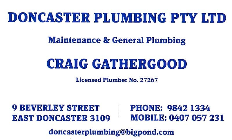 Doncaster Plumbing Service project 4