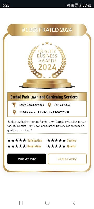 Eschol Park Lawn and Gardening Services project 1
