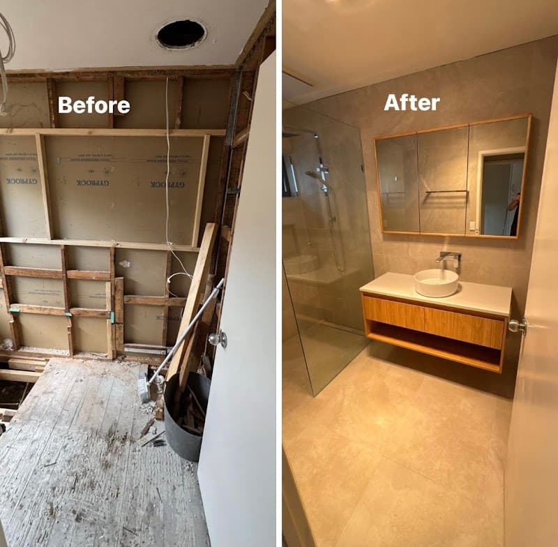 Final touch bathroom carpentry renovation project 3