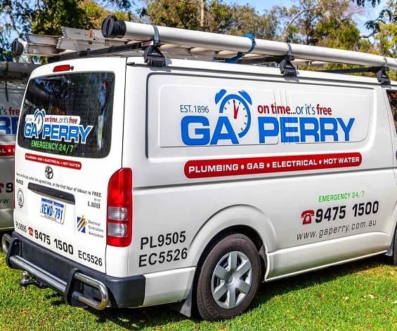 GA PERRY Plumbing, Gas, Electrical & Hot Water project 1