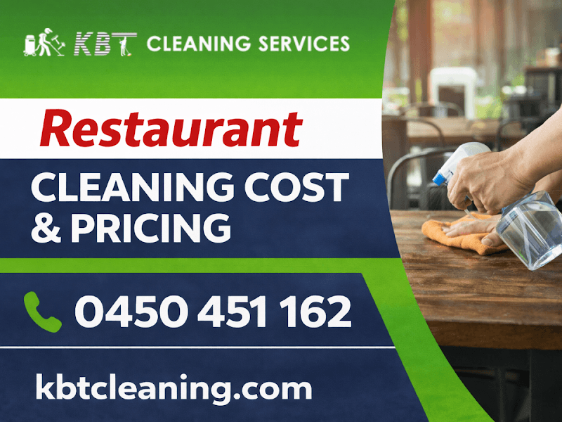 KBT Cleaning PTY LTD cover