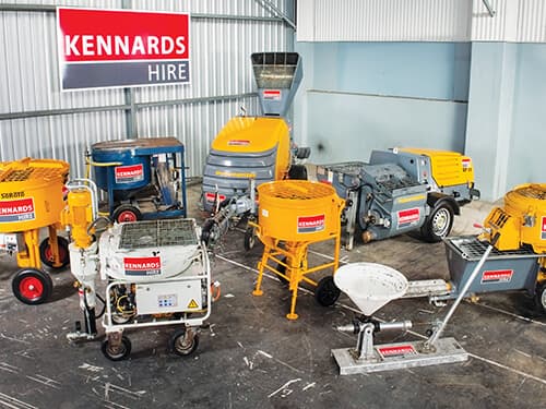 Kennards Hire Concrete Care Belmont cover