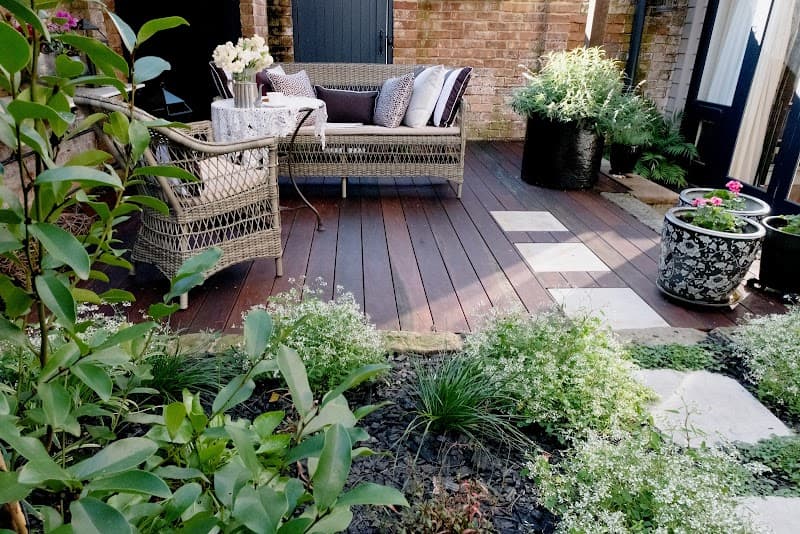 Leaf Stone Water Garden Design project 3