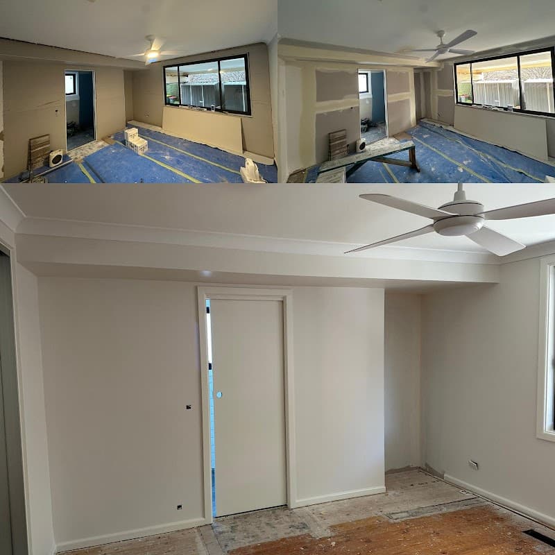 Master Ceiling and Wall Repairs Woden Valley project 3