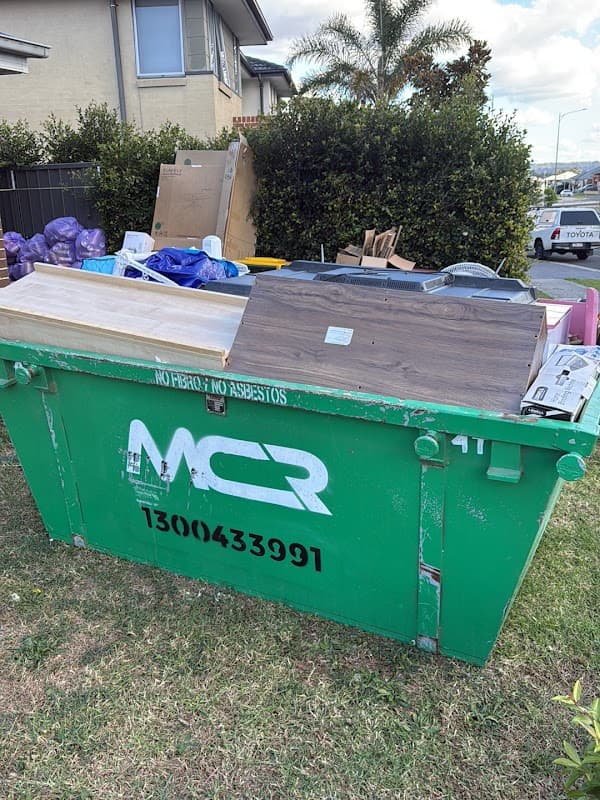 MCR Skip Bin hire cover