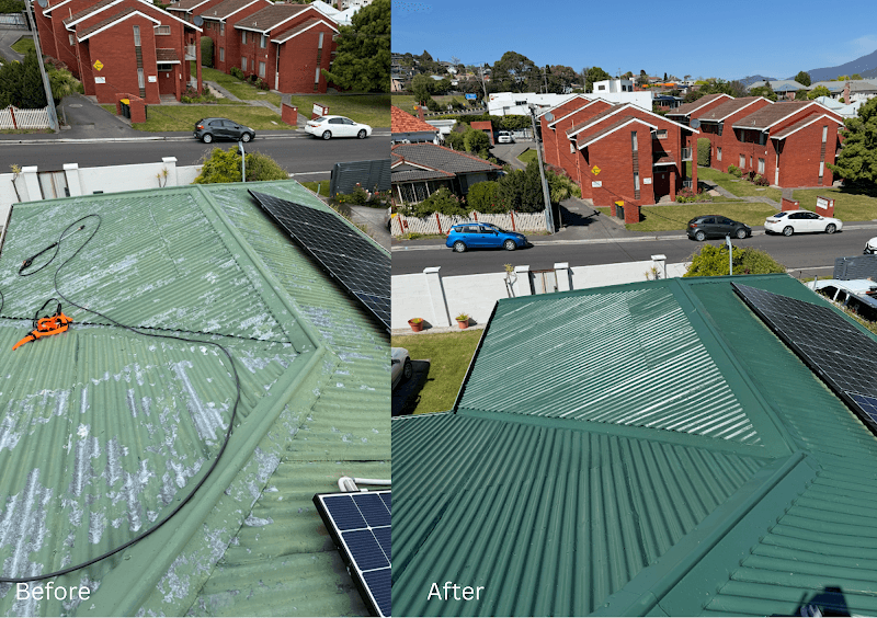 Overhead Enhance - Roof Painting Tas project 1