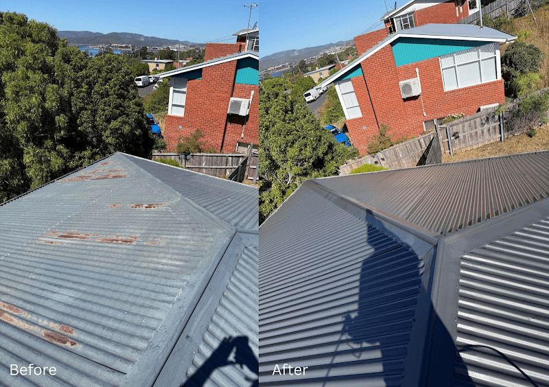 Overhead Enhance - Roof Painting Tas project 4