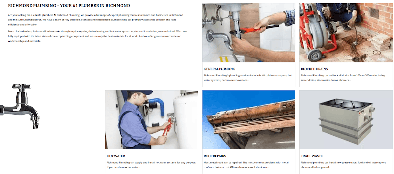 Plumbing Richmond cover