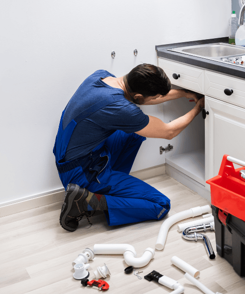 Rapid mechanical Plumbing cover