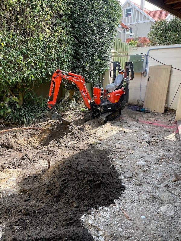 Rockpine Mini Excavation Services Sydney project 5