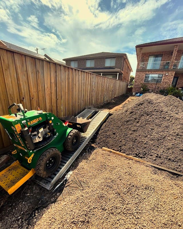 Rockpine Mini Excavation Services Sydney project 6