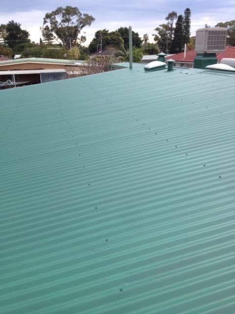 Roof restoration and repairs bateau Bay project 6