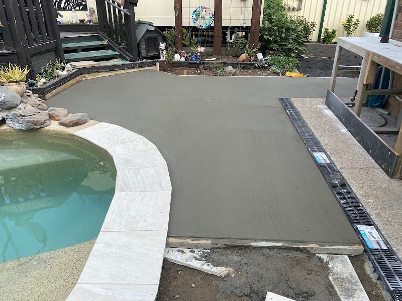 Solera concreting cover
