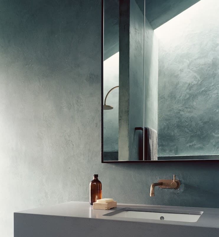 Surf Edge Rendering and polished plasters cover