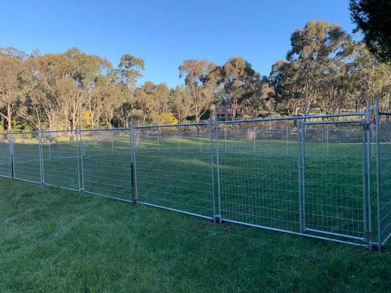 we temp fence cover