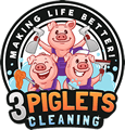3 Piglets Cleaning