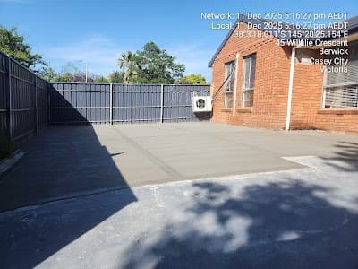 A&C concreting service's project 1