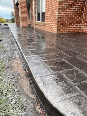 Ballarat Decorative Concrete project 3