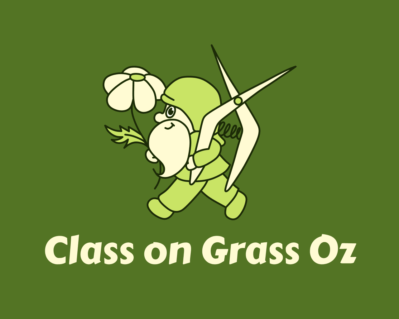Class On Grass Oz