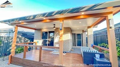 CNC Home Additions | Patio, Pergola, Carport & Sunroom Builders project 3