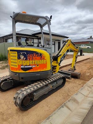 Diggermate Mini Excavator Hire Bendigo cover