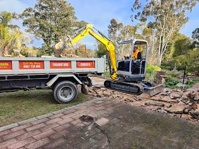 Diggermate Mini Excavator Hire Bendigo project 3