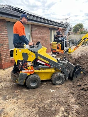 Diggermate Mini Excavator Hire Flagstaff Hill project 4