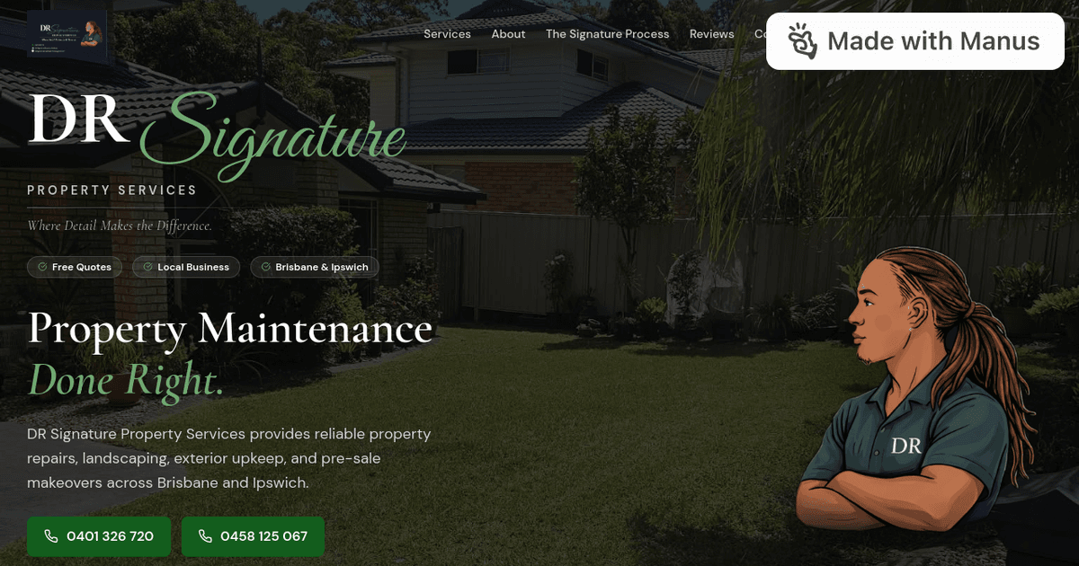 DR Signature Property Services (formerly Dreadlock Rasta Mowing)
