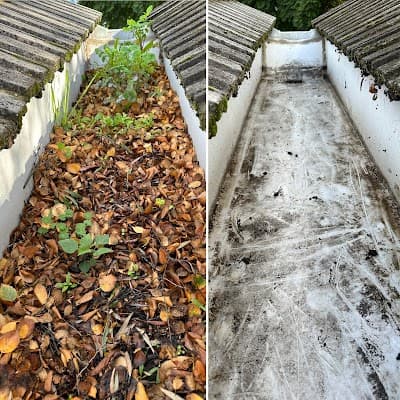 Enviro Vac Services | Vacuum Gutter Cleaning project 3