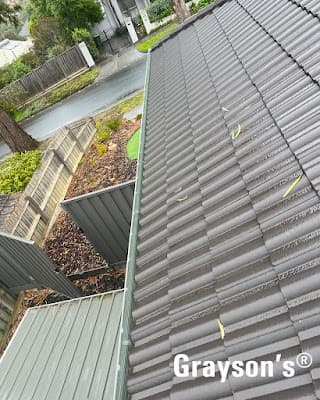 Grayson's Gutter Guard Geelong project 1