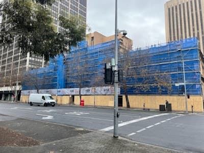 Hillsley Scaffolding cover