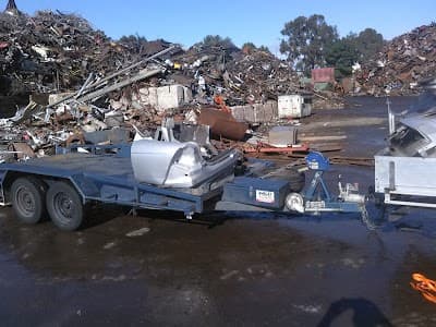 IAN BURTON rubbish and metal removal services cover
