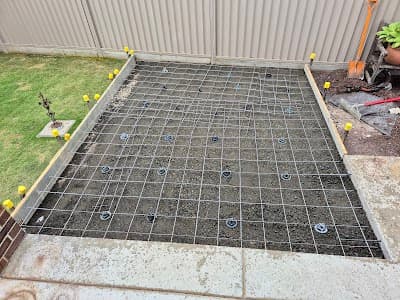 Joshua Becher Concreting project 3