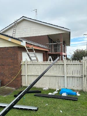 LC Guttering | Roof Plumber Sunshine west | Roof repair & restoration - Roof cleaner | Gutter replace project 1