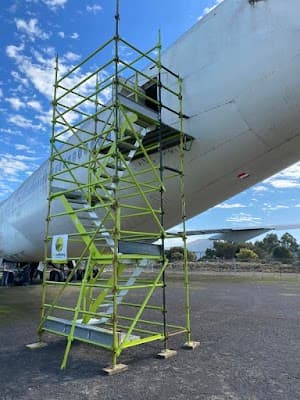 Lime Scaffolding and Safety Rail project 3
