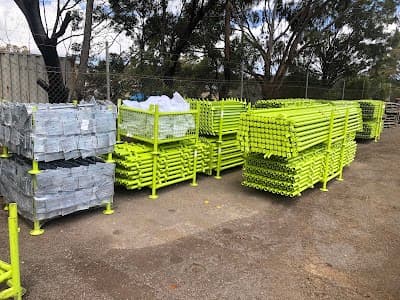 Lime Scaffolding and Safety Rail project 1