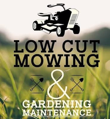 Low cut mowing and garden maintenance cover