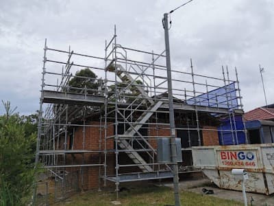 MHM scaffolding cover
